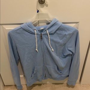 Blue Zip Up